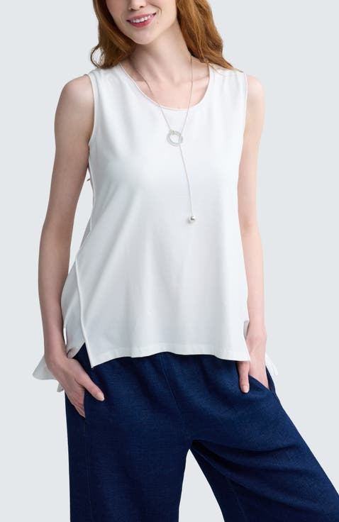 Azari Sleeveless Jersey Top