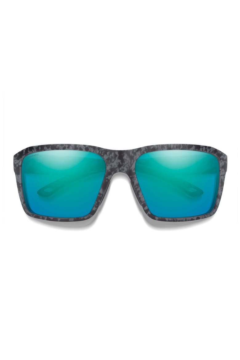 Backcast 61mm Sunglasses, Main, color, ASH MARBLE / OPAL MIRROR