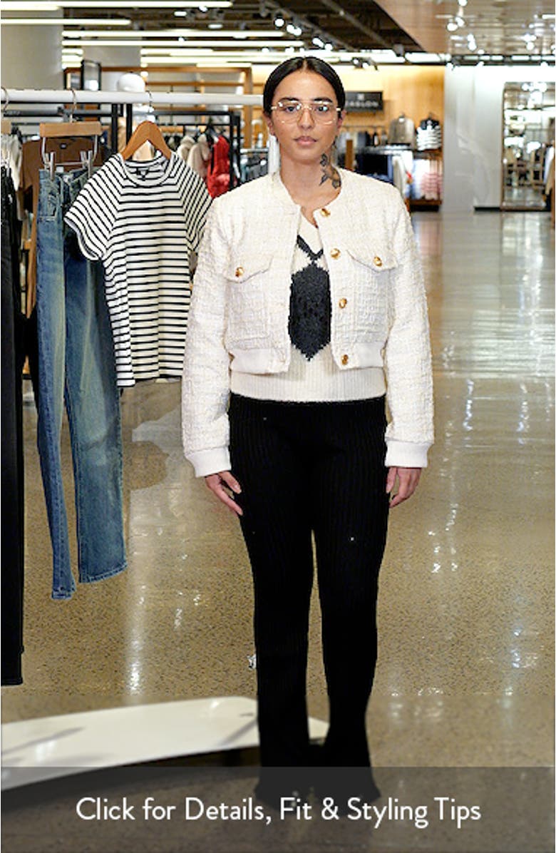 Textured Crop Woven Jacket, sales video thumbnail