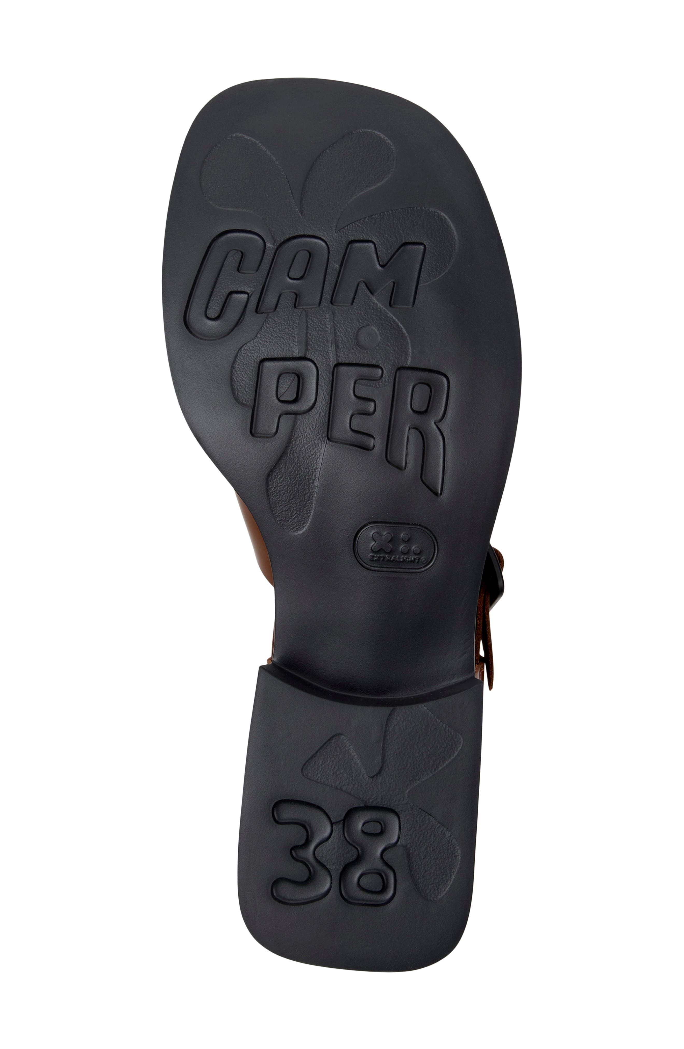 Camper Dana Fisherman Sandal, Alternate, color, Medium Brown