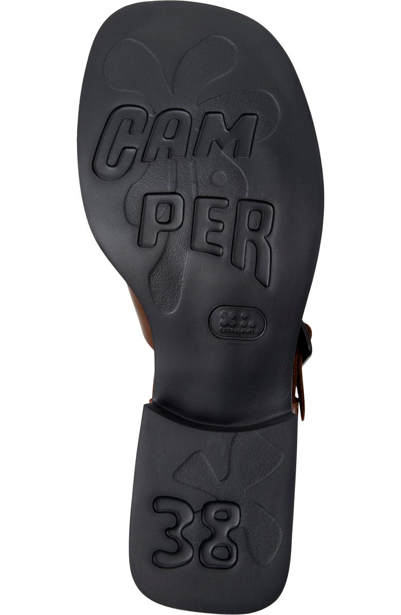 Camper Dana Fisherman Sandal, Alternate, color, Medium Brown