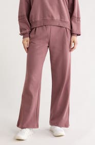 Jessica Simpson Wide Leg Cotton Blend Pants