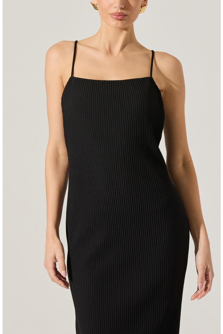 Long Sleeve Shrug & Ribbed Sweater Dress Set, Alternate, color, BLACK
