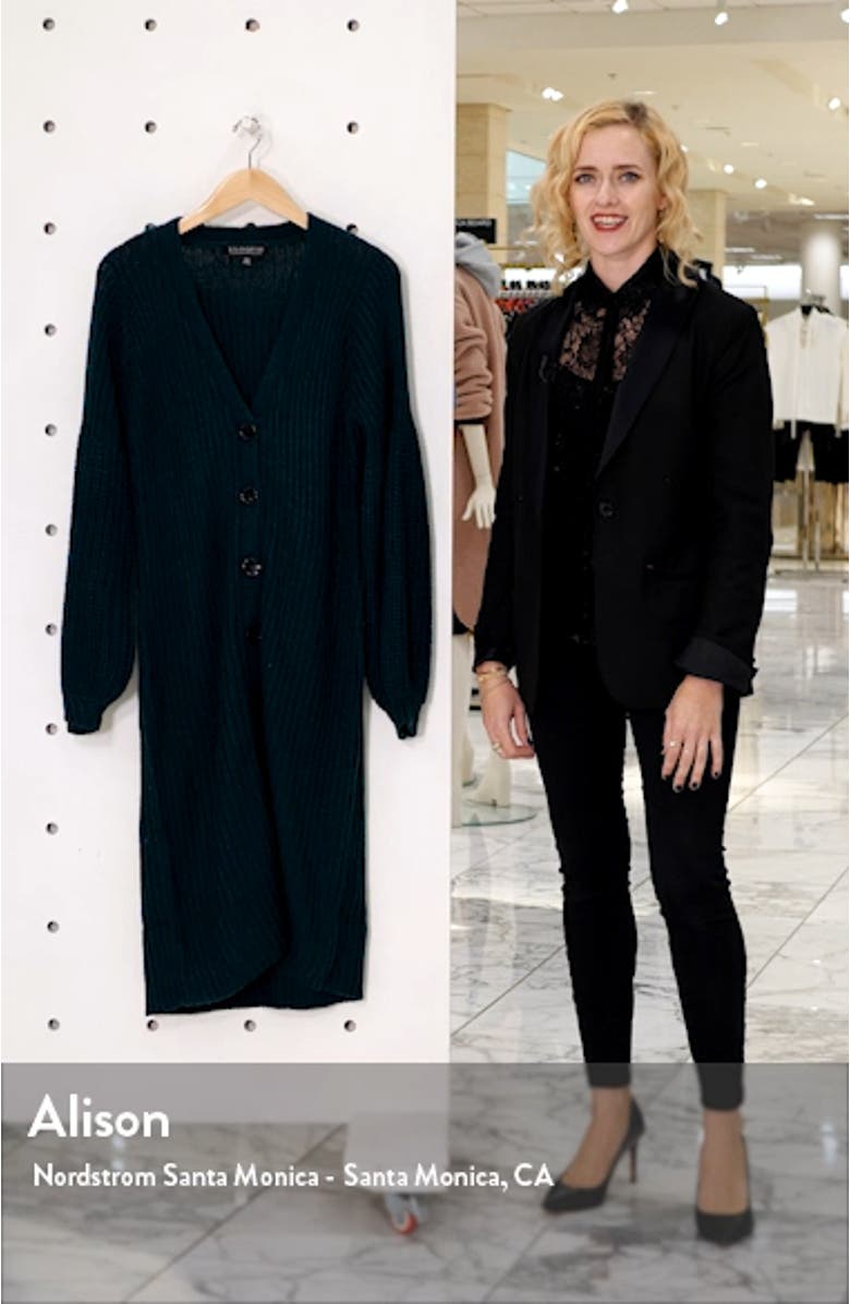 Balloon Sleeve Sweater Dress, sales video thumbnail