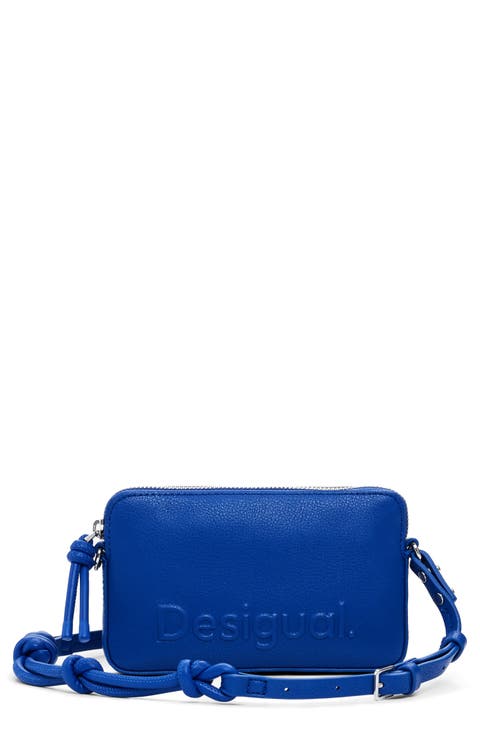 Faux Leather Crossbody Bag