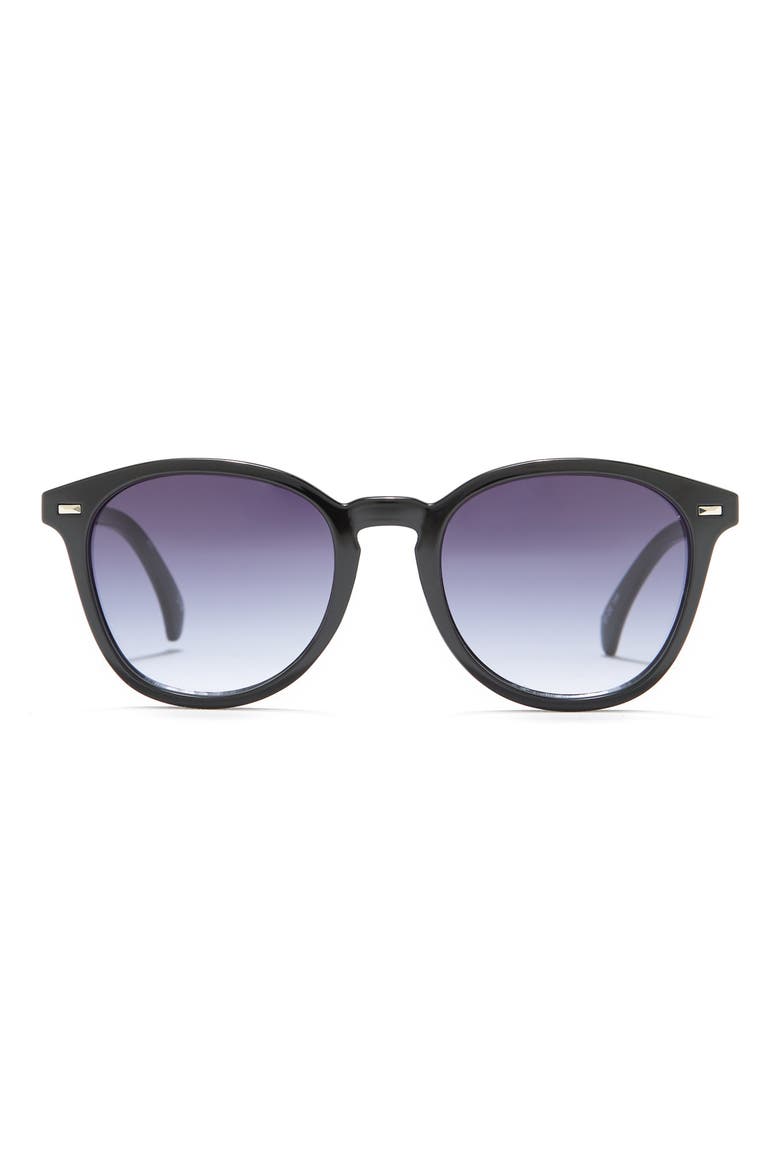 Bandwagon 51mm Square Sunglasses, Main, color, BLACK