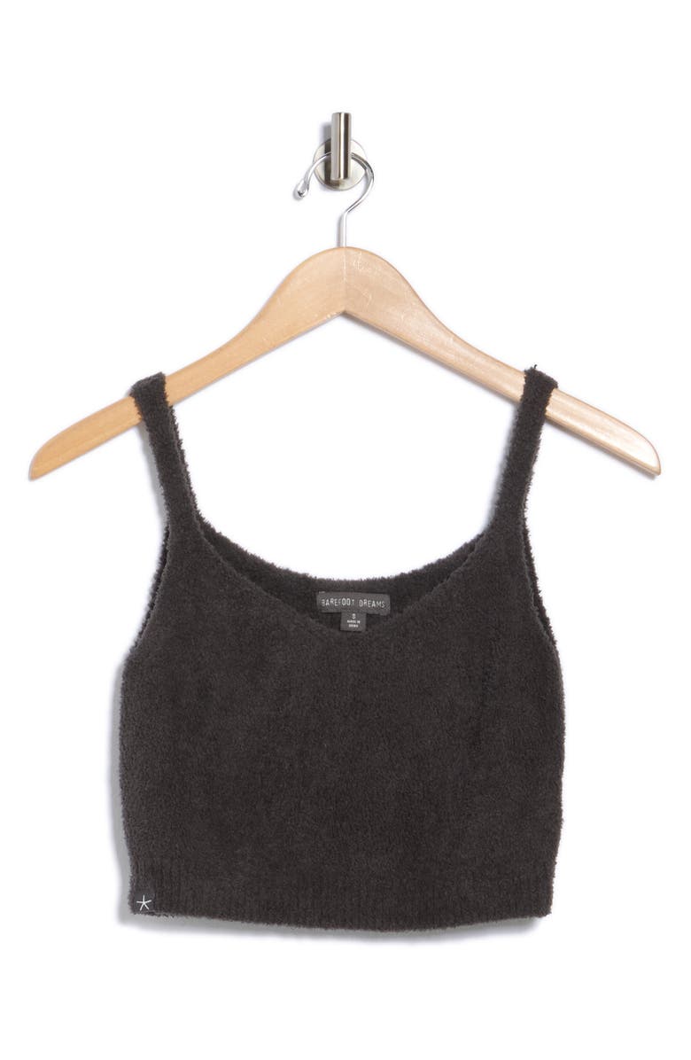 Barefoot Dreams<sup>®</sup> CozyChic<sup>®</sup> Luxe Crop Camisole, Alternate, color, Carbon