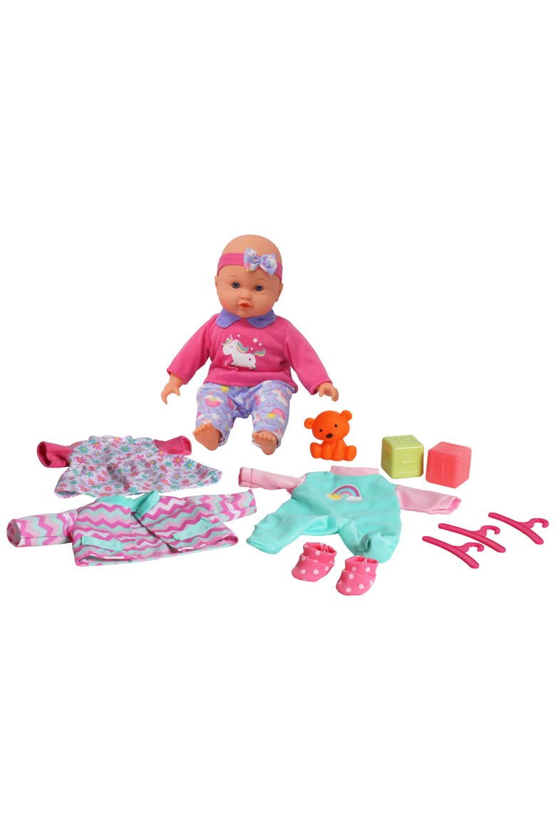Gigo 14 Inch Doll My Lil Wardrobe, Main, color, Multicolored