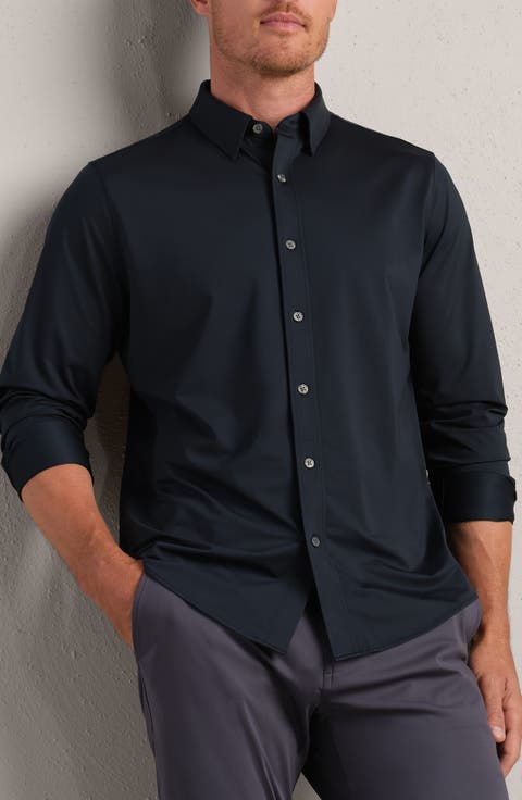 Commuter Classic Fit Stretch Button-Up Shirt