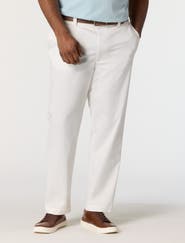 Oak Hill by DXL Big & Tall Straight-Fit Tech Pants