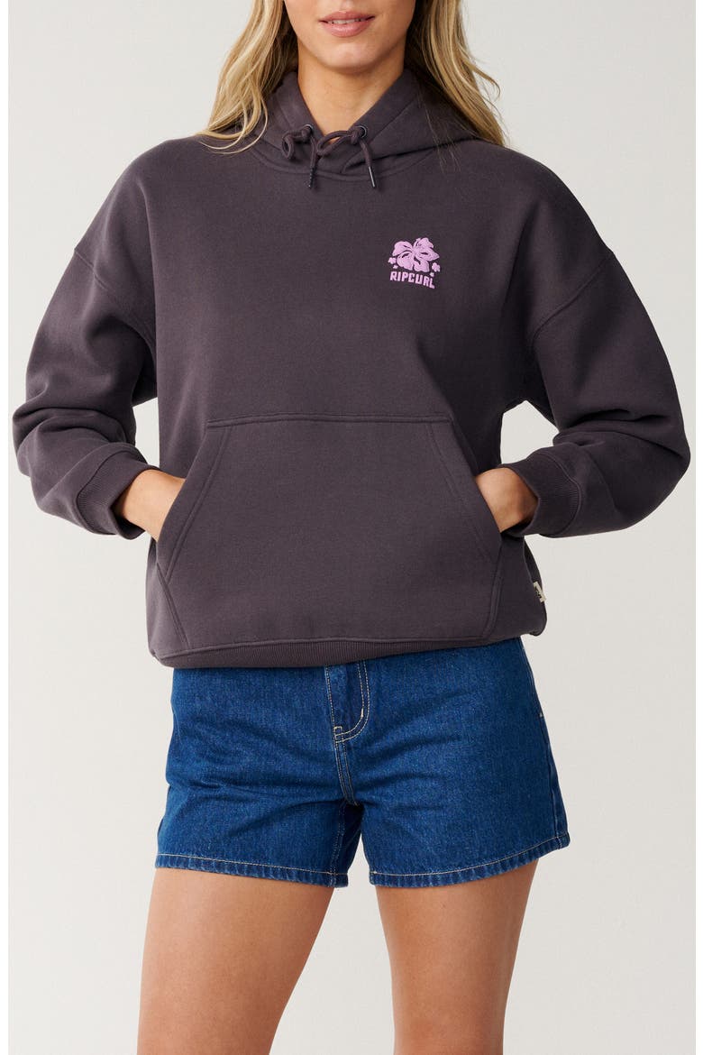 Surf Puff Heritage Hoodie Pullover, Main, color, NINE IRON