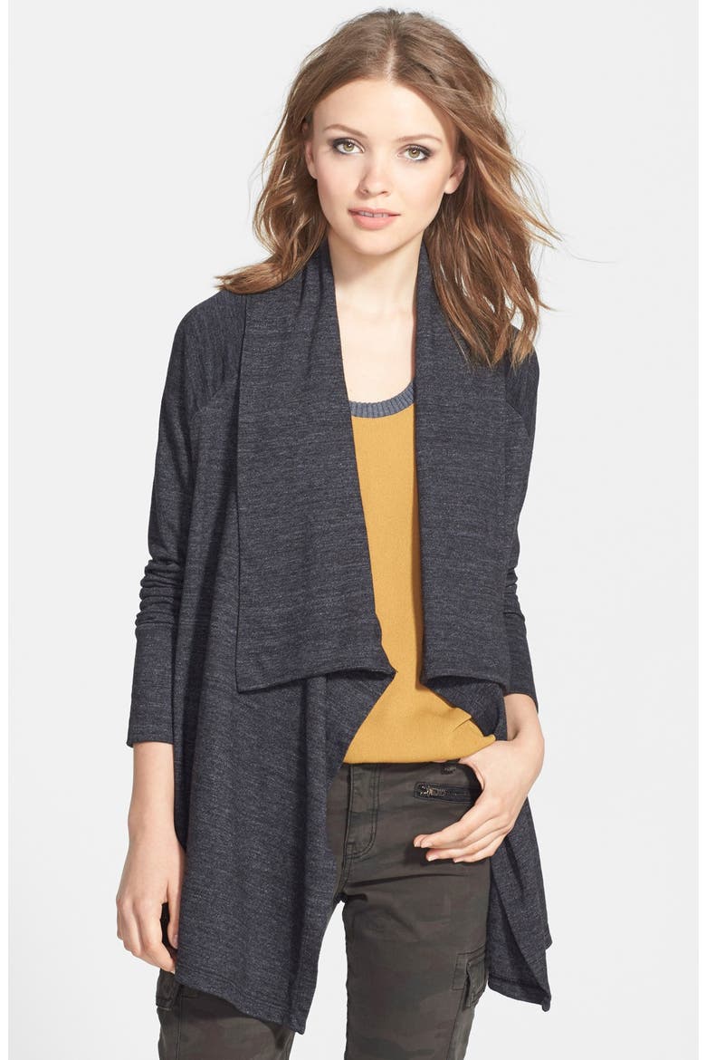 Open Cardigan, Main, color, BLACK