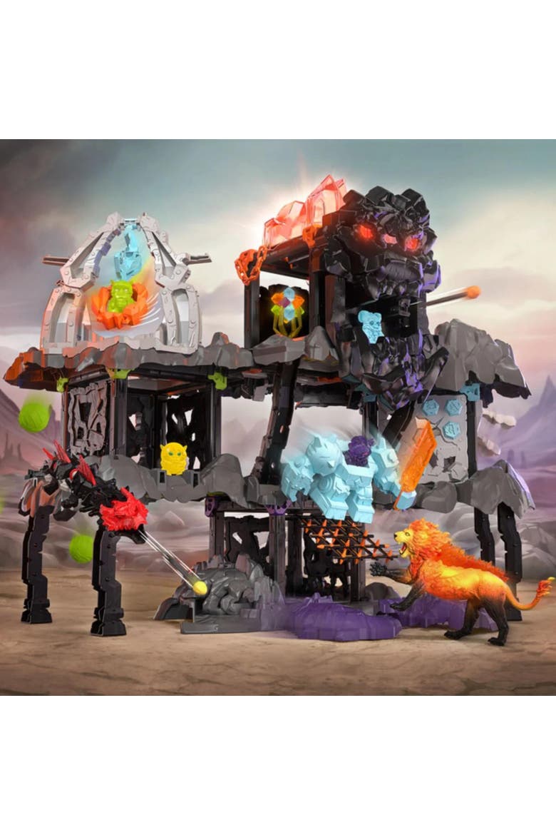 Eldrador Creatures, MasterCave Fortress Smashrador, 119 Piece Playset, Alternate, color, Multicolored