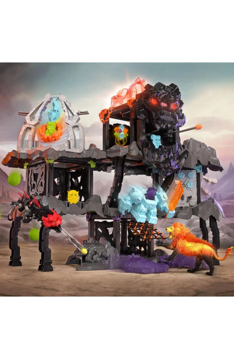 Schleich Eldrador Creatures, MasterCave Fortress Smashrador, 119 Piece Playset, Alternate, color, Multicolored