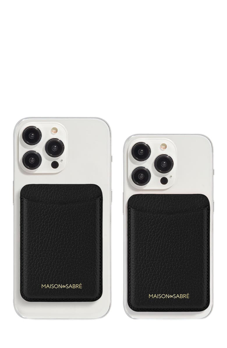 MAISON de SABRÉ Leather MagSafe Wallet, Alternate, color, 