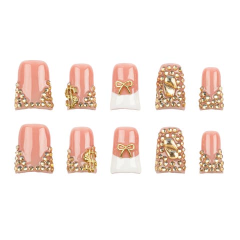 Y2k Duck Kash - Medium Flare Press-on Nails