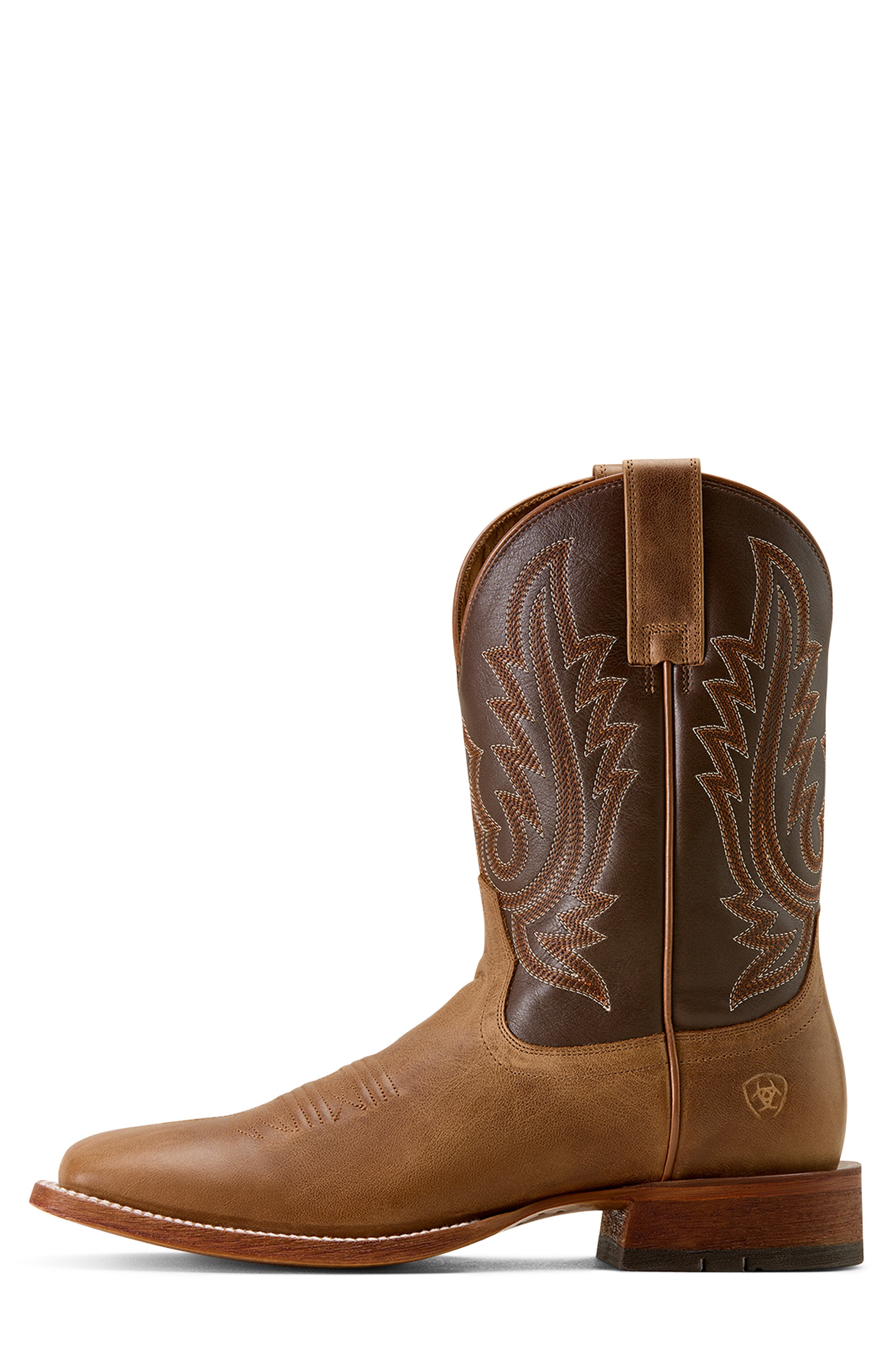 Country Roads Western Boot, Alternate, color, BROWN