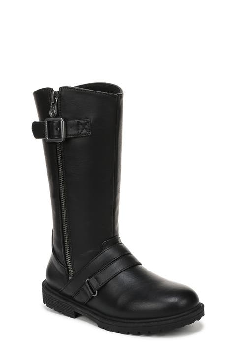 Kids' Reese Faux Leather Tall Boot