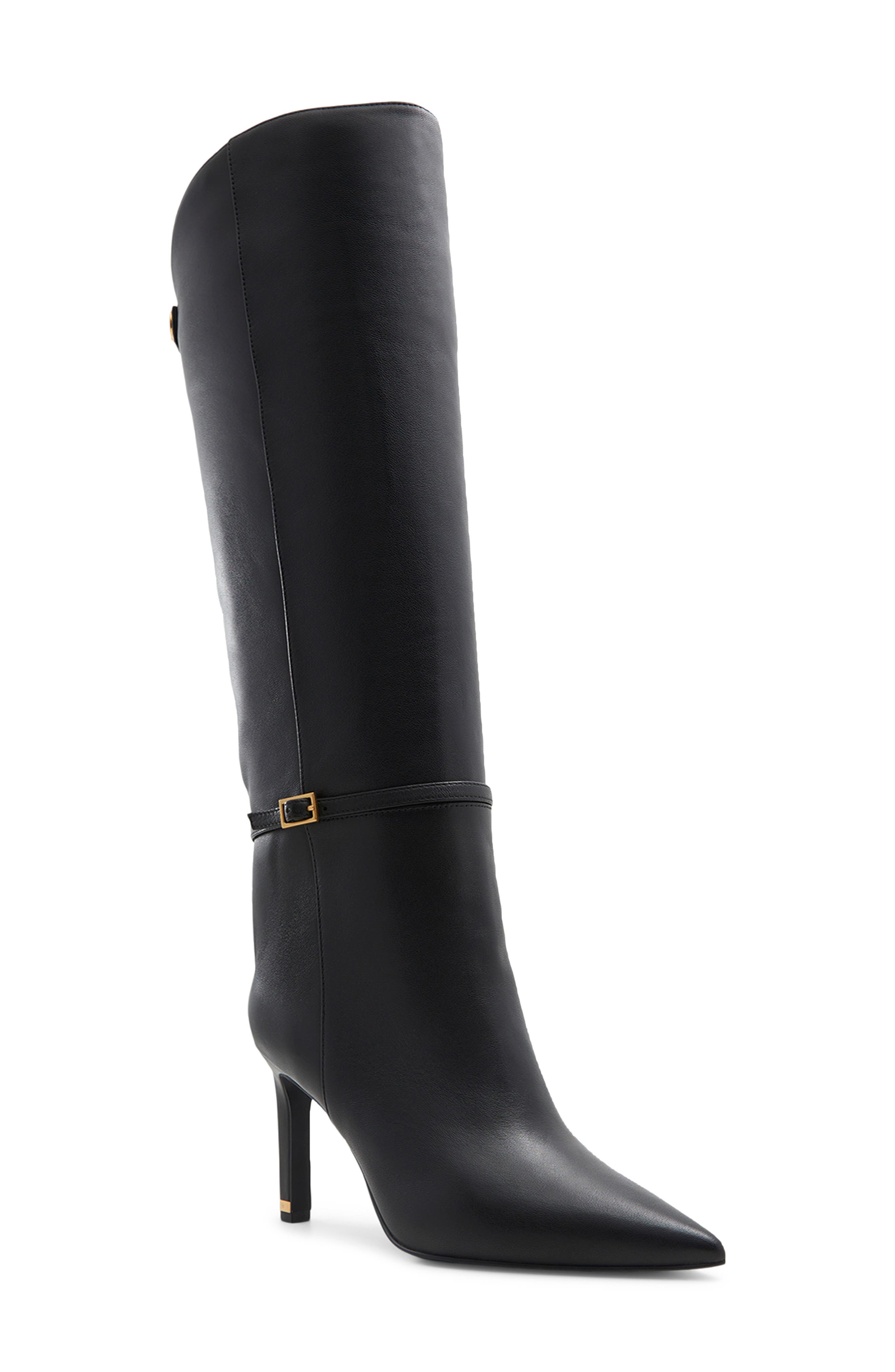 Ted Baker London Piper Pointed Toe Knee High Boot, Main, color, 