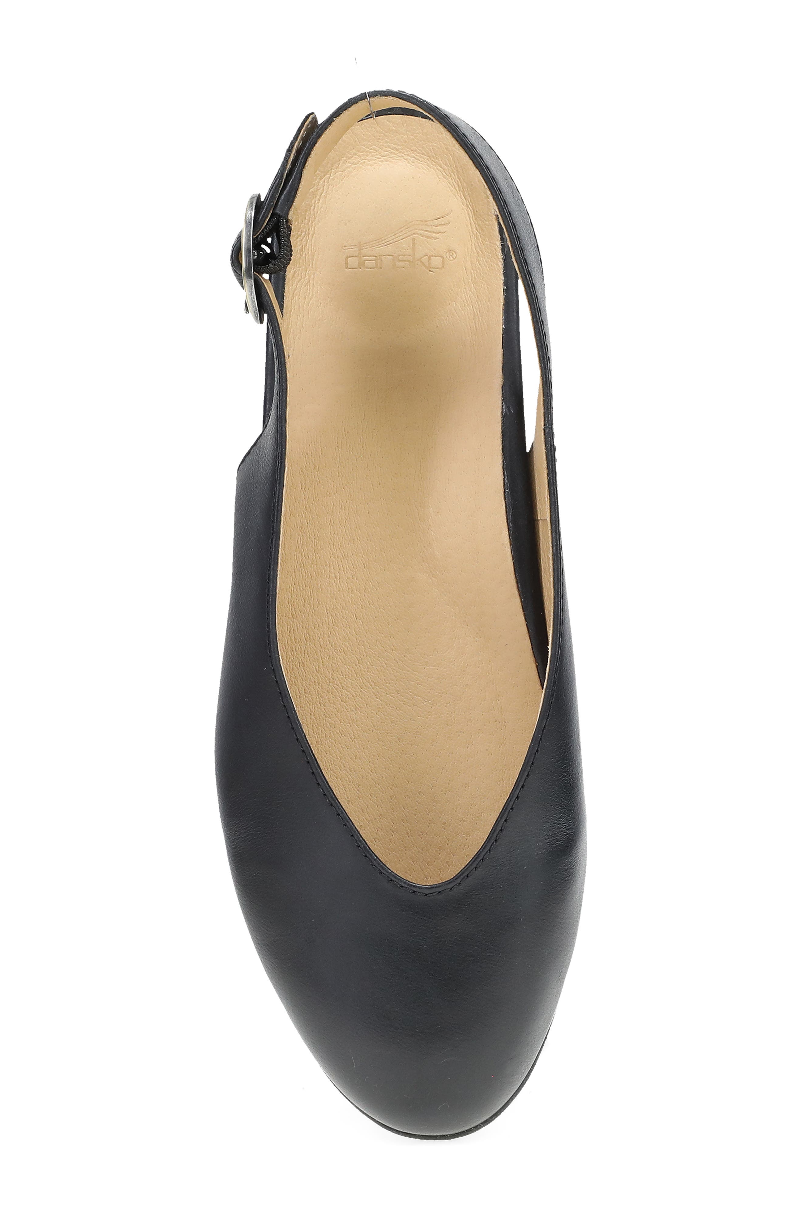 Dansko Lea Slingback Flat, Alternate, color, 