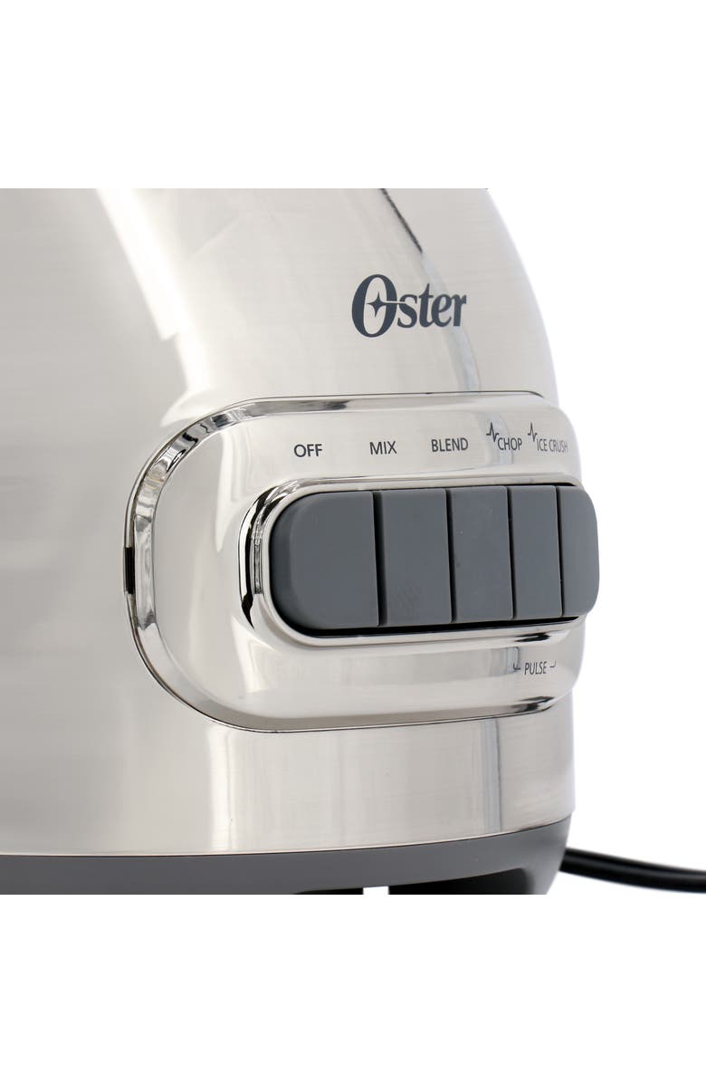 OSTER 3-in-1 Kitchen System 700 Watt Blender with Blend-N-Go Cup in Chrome, Alternate, color, Silver
