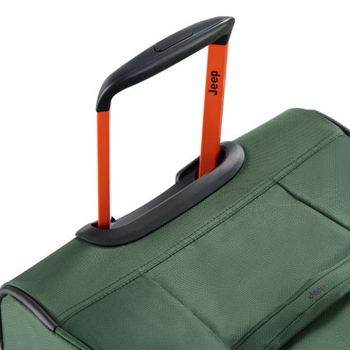 Jeep Js009d 31 Inch Two Wheel Rolling Travel Duffle Bag In Green