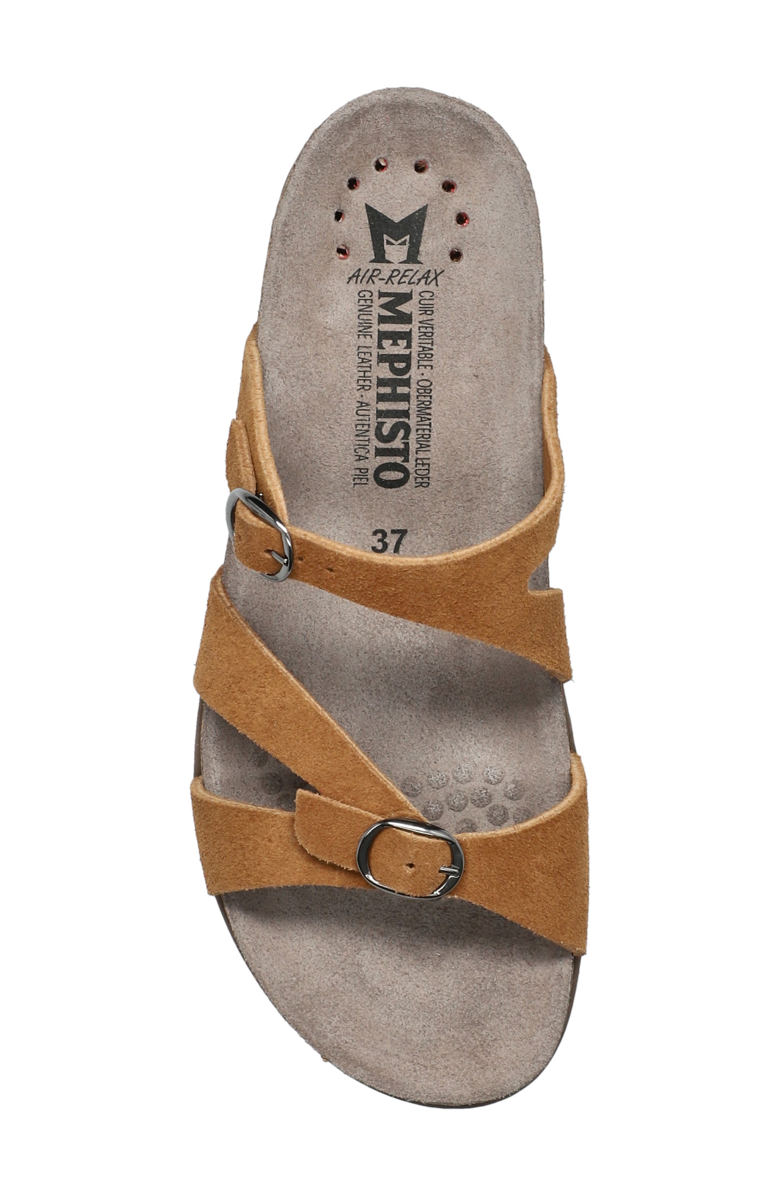 Mephisto 'Hannel' Sandal, Alternate, color, Tobacco