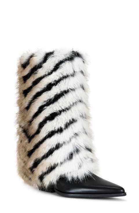 Jonette Faux Fur Bootie (Women)