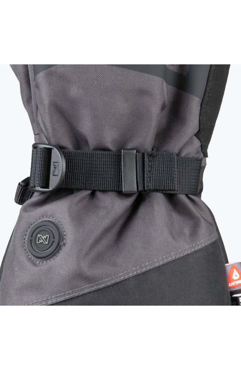 Mobile Warming Vista Waterproof Heated Glove, Alternate, color, Black And Grey