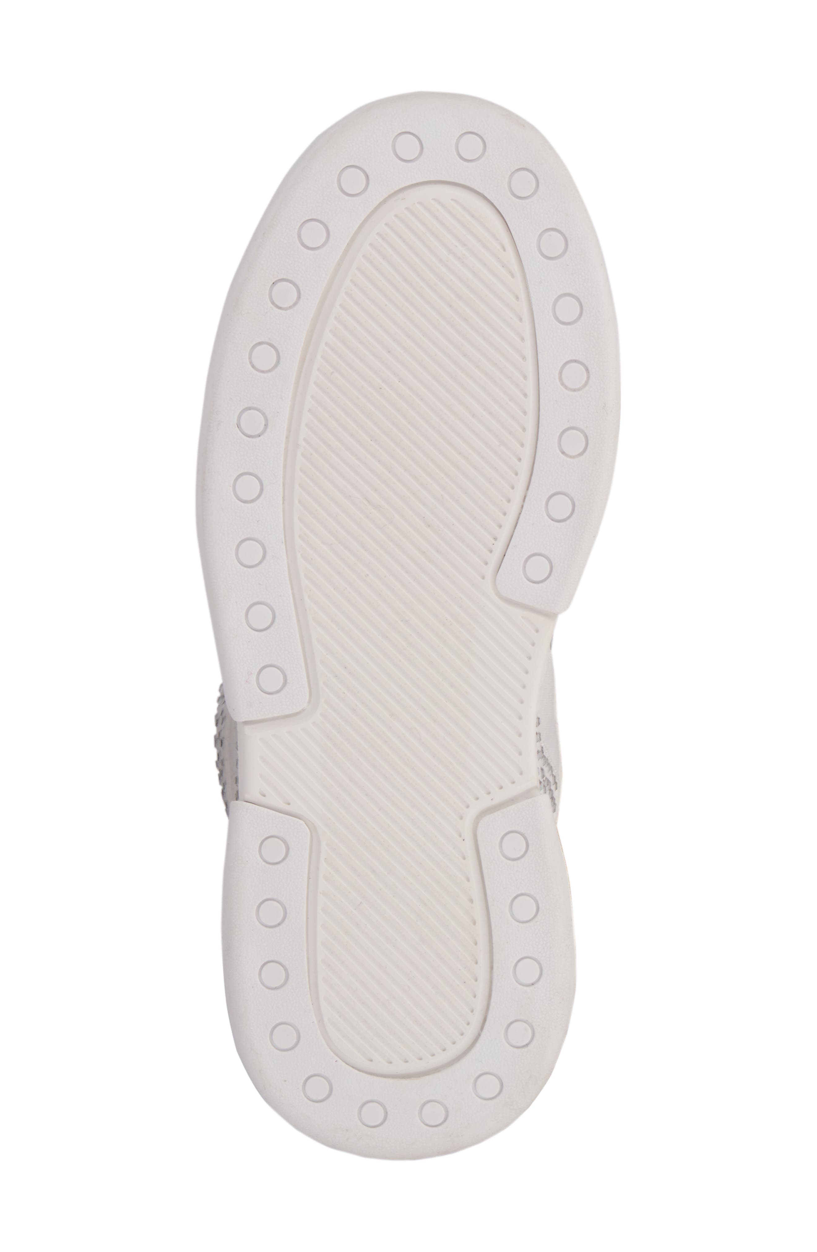 OLIVIA MILLER Lamia Rhinestone Sneaker, Alternate, color, White