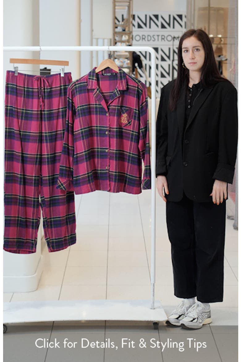 Print Cotton Blend Pajamas video