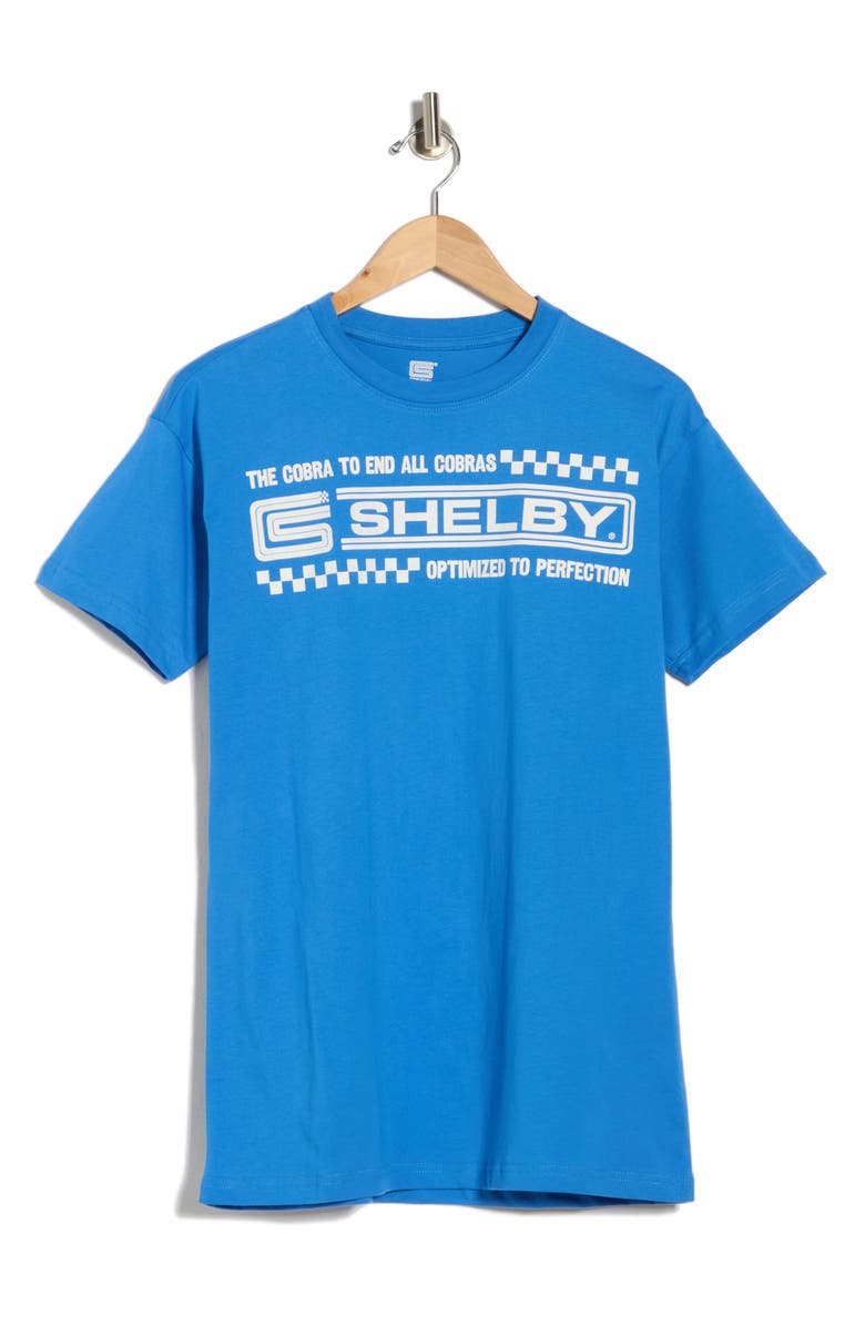 Philcos Shelby Logo Cotton T-Shirt, Main, color, Blue