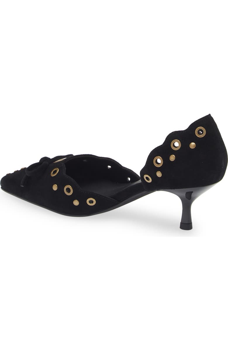 Jeffrey Campbell Gratified Kitten Heel d'Orsay Pump, Alternate, color,