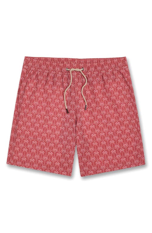 Fair Harbor The Bayberry Swim Trunks In Pink