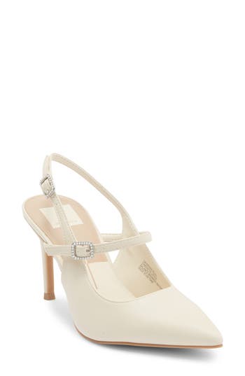 Dolce Vita Kieran Pearl Buckle Slingback Pump In Multi