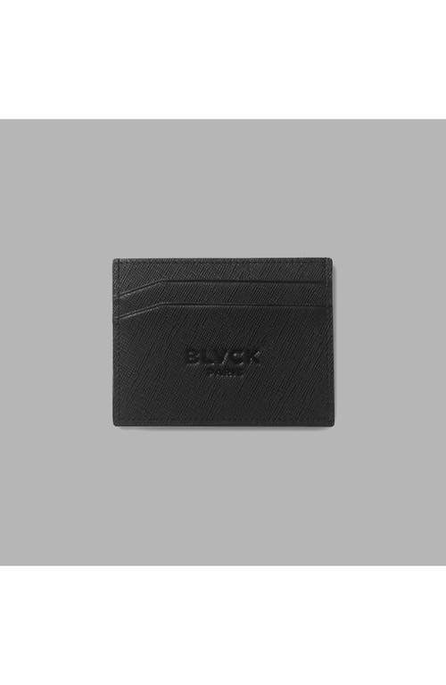 Blvck Paris Classic Card Holder In Black