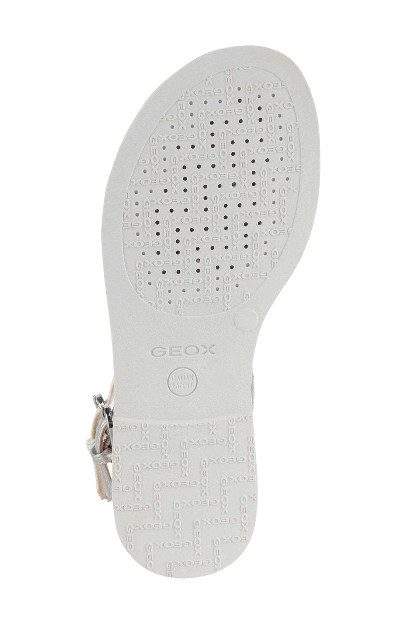 Karly Sandal, Alternate, color, WHITE/ SILVER