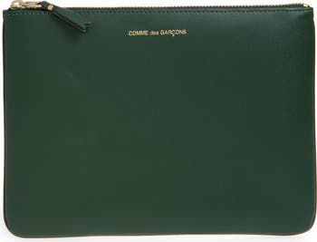 Comme des Garçons Medium Classic Leather Zip-Up Pouch