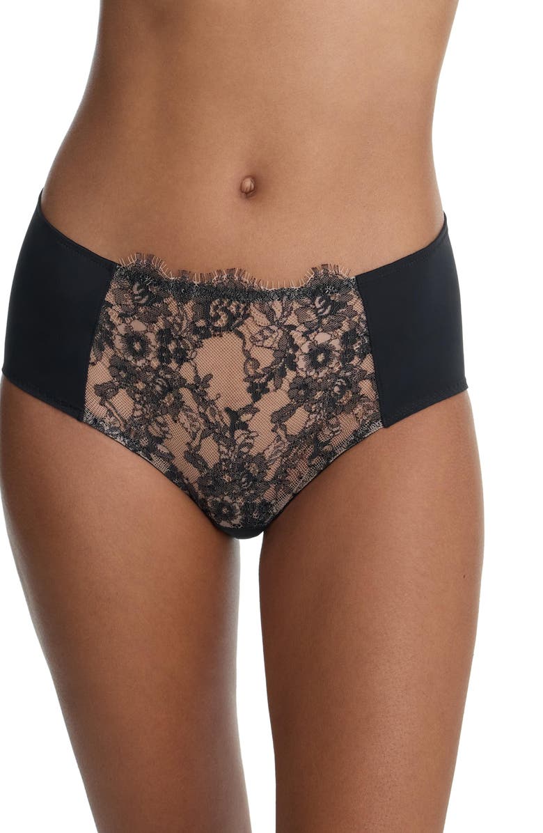 Skarlett Blue Entice Front Lace Brief, Main, color, 