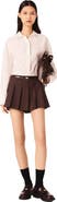 maje Pleated skort