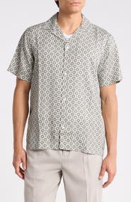 Les Deux Foulard Short Sleeve Shirt