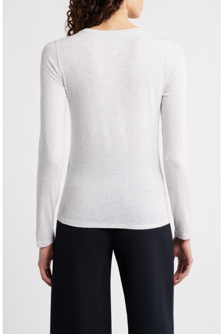 Crewneck Long Sleeve Top, Alternate, color, NIMBUS
