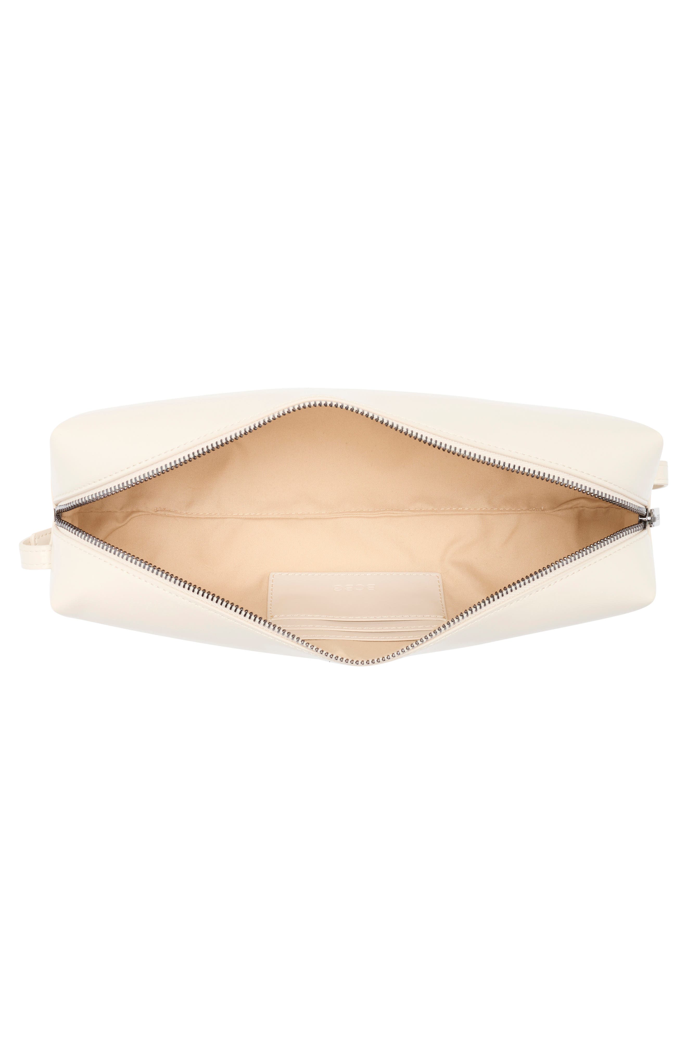 BCBG Barrel Water Repellent Shoulder Bag, Alternate, color, Almond