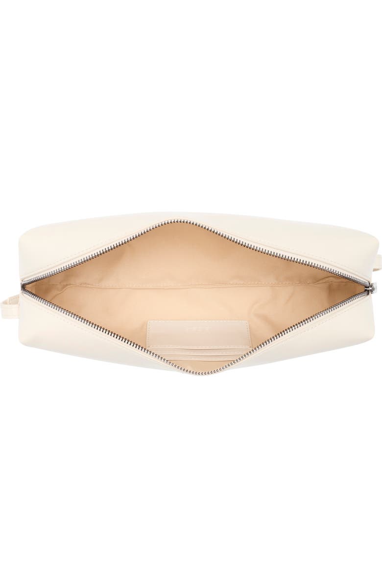 BCBG Barrel Water Repellent Shoulder Bag, Alternate, color, Almond