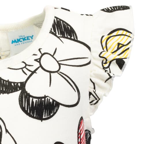 Disney Sleeveless Skater Romper In Multi