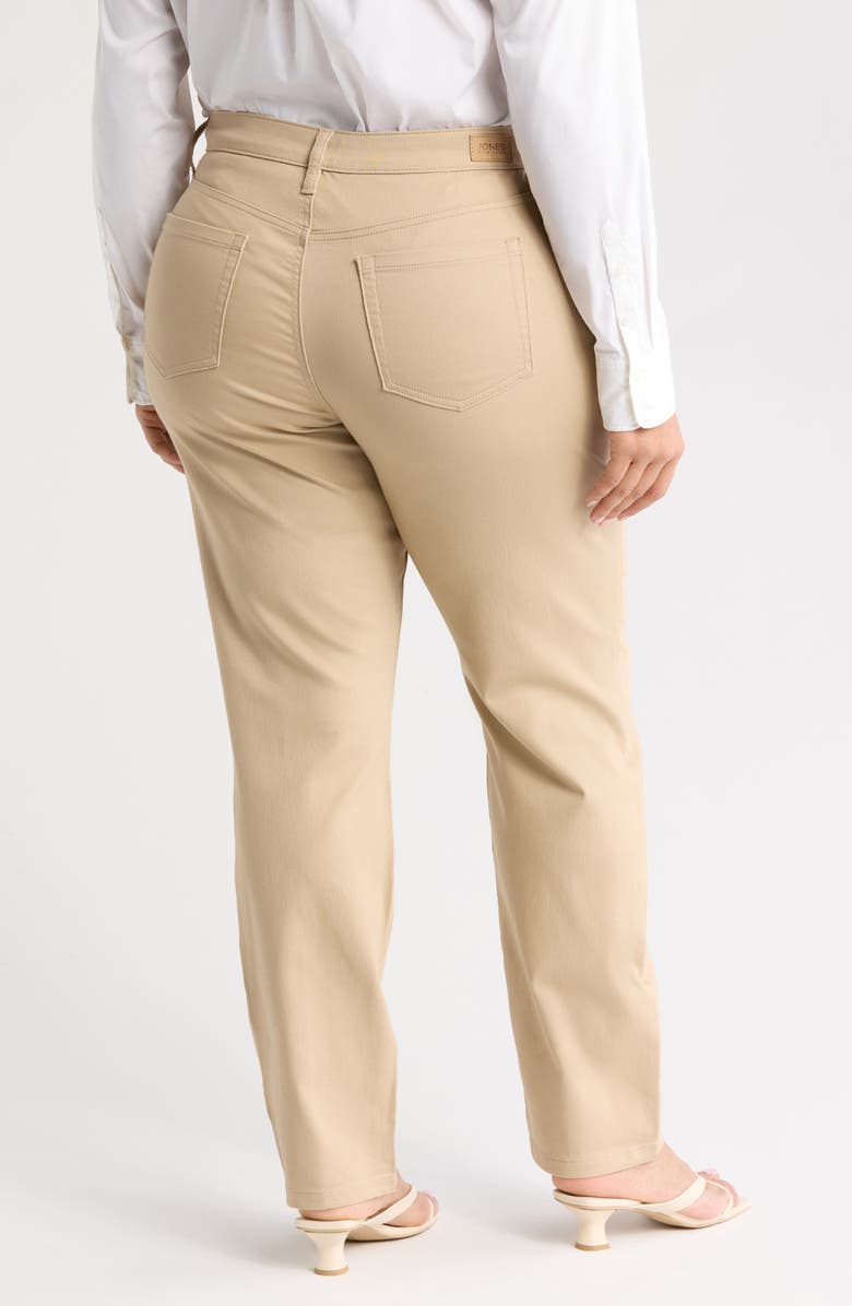 Jones New York Lexington Straight Leg Jeans, Alternate, color, Jones Khaki