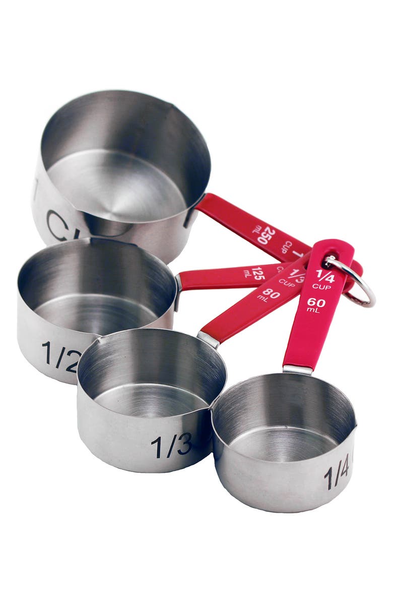 BergHOFF INTERNATIONAL 4-Piece Stainless Steel Measuring Cups, Main, color, 