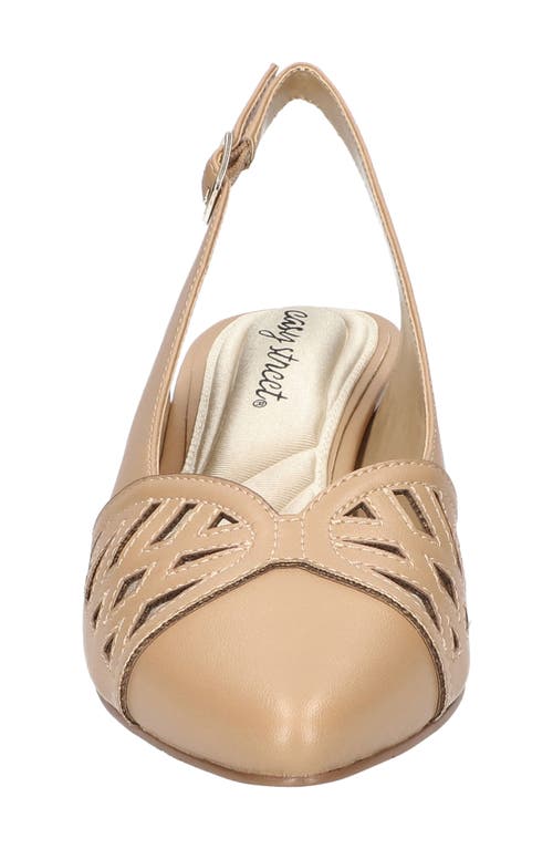 EASY STREET EASY STREET BIZZY SLINGBACK PUMP