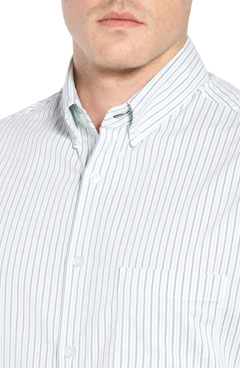 Mizzen+Main Eastland Short Sleeve Sport Shirt, Alternate, color, 