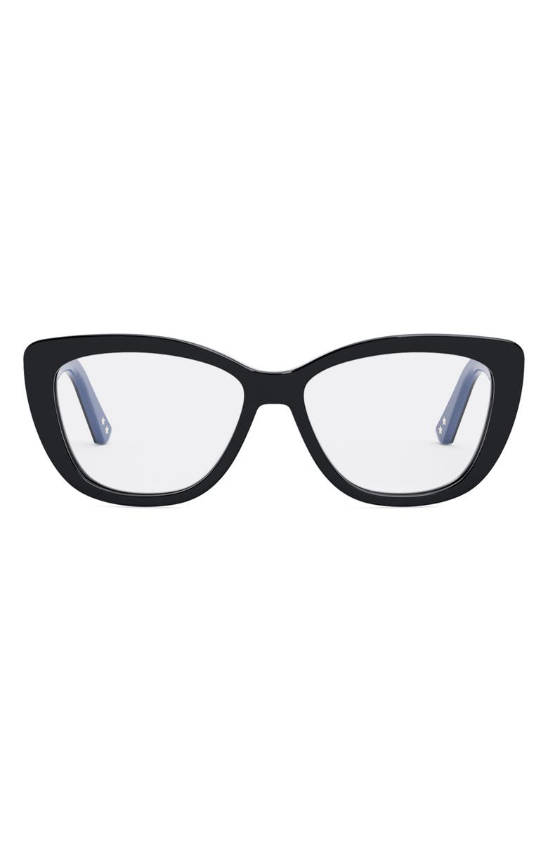 DIOR LaParisienneDiorO S2I 54mm Butterfly Reading Glasses, Main, color, 